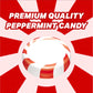 Starlight Peppermint Bulk Candy - 2 Pounds Approx 160 Pieces - Bulk Candy Individually Wrapped - Hard Candy - Mints Bulk - Chris
