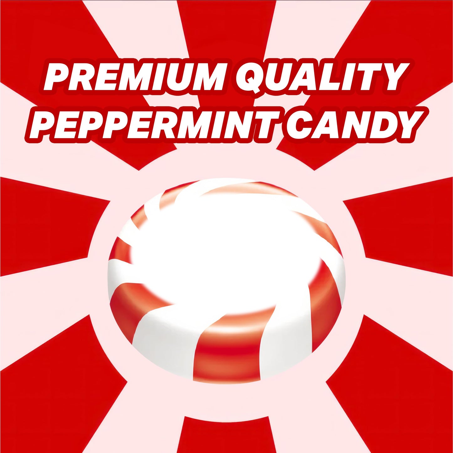 CHAIN & JO SWEETS Starlight Peppermints Mints 5 Lb -Approx 400 Peppermint Candy Individually Wrapped - Christmas Candy Mints