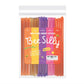 Bee Silly Honey Sticks (50 pack, Variety Pack: Lemon, Orange, Raspberry, Blackberry, Peach)