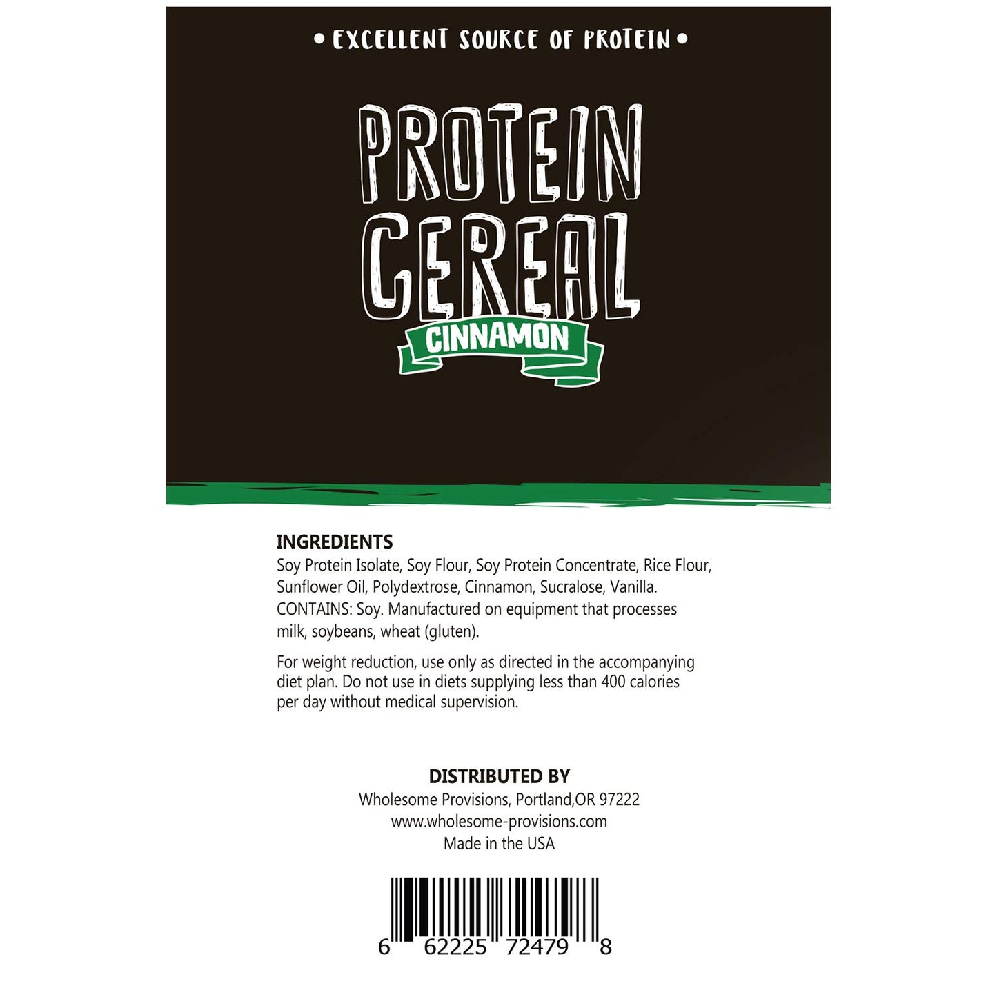 3 Pack Protein Cereal, Low Carb Cereal, High Protein Cereal, 15g Protein, 6g Net Carbs, High Performance Cereal, Macro-Controlle