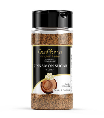 GranAroma Cinnamon & Sugar, Sweet and Aromatic, Flavorful Blend, Baking and Cooking (5.75 Ounce)