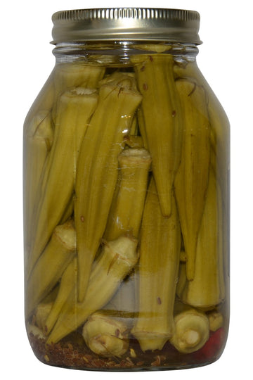 Texas Hill Country Hot Garlic Dill Okra 32 Oz