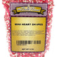 Mini Red, White & Pink Hearts, Valentine Sprinkles, Bulk Size (8 OZ.Resealable Zip Lock Bag)