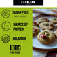 Eatalian By Amz Better Protein Cream, 17.63 Oz/ 500 Gr, Pistachio Paste With 94 G Of Proteins, Made In Italy, Sweet And Unique,