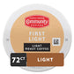 Community Coffee First Light Keurig Pods, Light Roast, 72 Count (12 Pods x 6 Packs)
