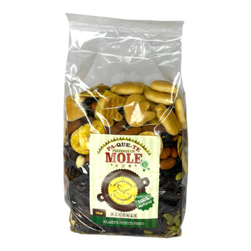 Pa-Que-Te Prepares Un Mole. Package Ready To Prepare Mexican Mole Sauce. Mixture Of 100% Natural Dried Chillies And Spices Ready To Prepare Authentic Mexican Mole From Puebla. Small Package 9Oz For 8 Servings. (18 Oz)