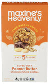 MAXINES HEAVENLY COOKIES Cookies Peanut Butter Chocolate Chip, 7.2 OZ