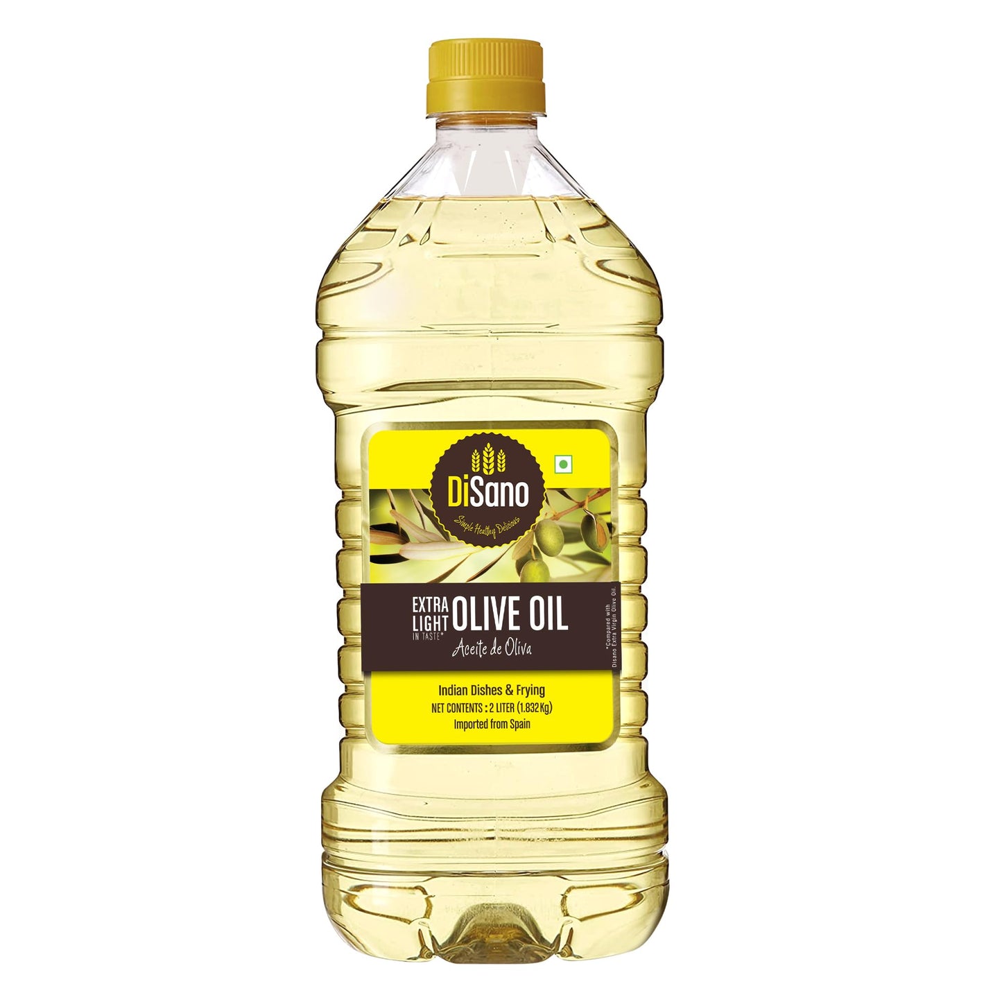 Disano Extra Light Olive Oil  Indian Dishes And Frying  2L