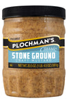 Plochman'S Premium Mustard, Natural/Stone Ground, 20.5 Ounce (Pack Of 12)