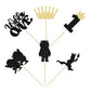 24Pcs Where The Wild Things Are Inspired Cupcake Toppers Glitter Crown Wild One Cupcake Picks For Baby Shower Kids 1St Birthday