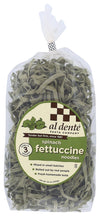 Al Dente Pasta Fttccne Spinach, 12 Oz (Pack of 6)