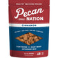 Pecan Nation Cinnamon Flavored Roasted Pecan Halves, 8 oz, Non-GMO, Natural, Antioxidant-Rich, Healthy Snack, Brown