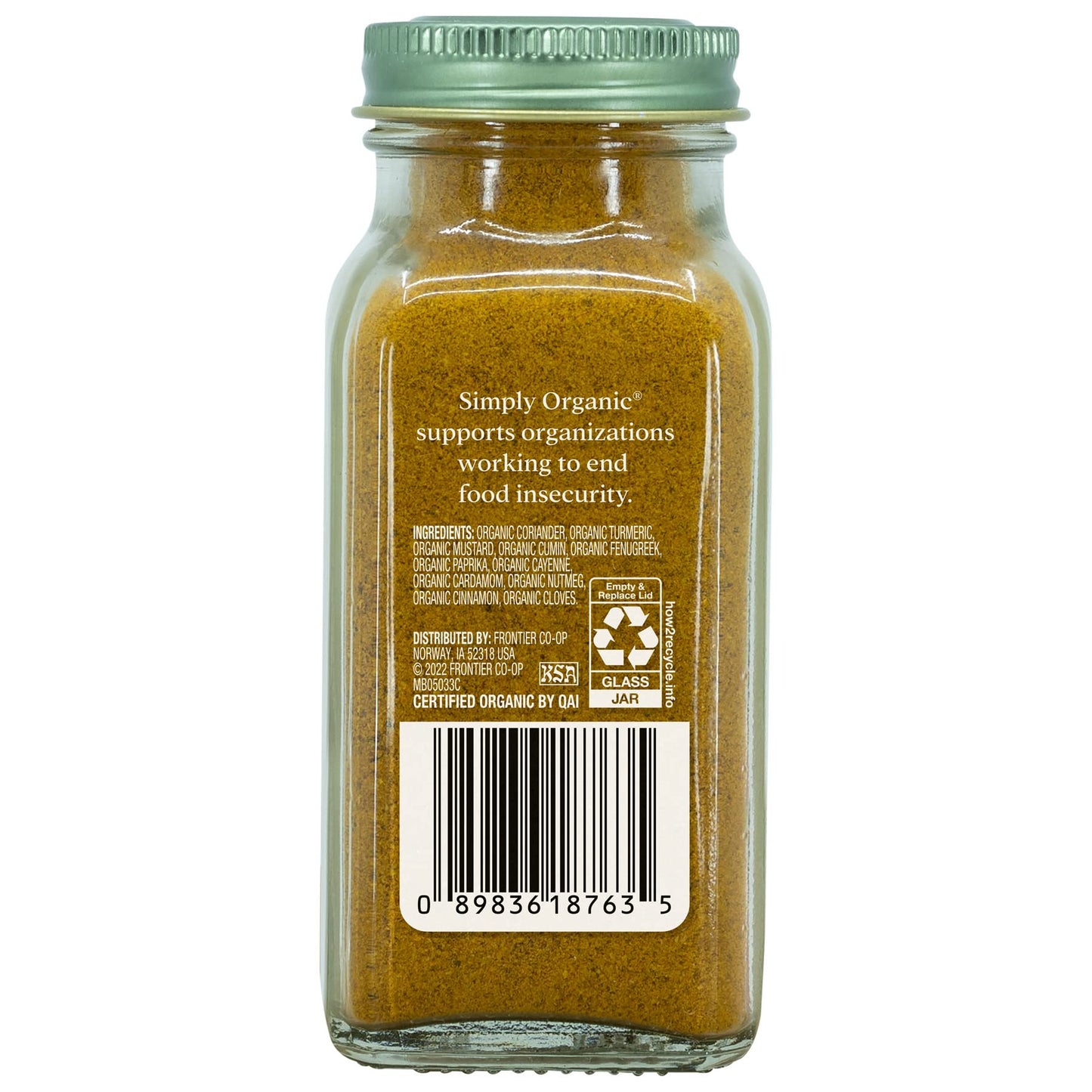 Simply Organic Curry Powder - 3 Oz