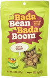Bada Bean Bada Boom Plant-based Protein, Gluten Free, Vegan, Non-GMO, Soy Free, Kosher, Roasted Broad Fava Bean Snacks, Wasabi, 