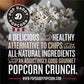 POP DADDY Gourmet Flavored Popcorn, Smoked Gouda, Gluten Free, 6oz Bags, 3 Pack