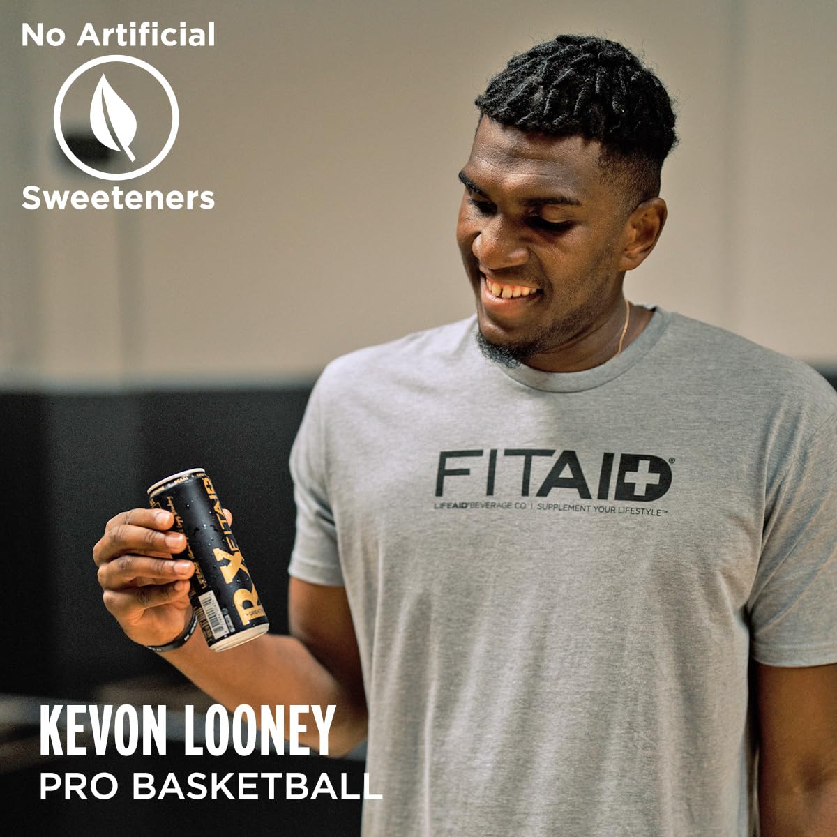 LIFEAID Recovery Blend with Creatine, FITAID  , 12 Fl Oz, Pack of 24, Black