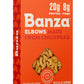 Banza Gluten-Free Chickpea Pasta, Elbows 23G Protein | Lower Carb | High Fiber | High Protein | Plant Based Pasta | 8Oz (Pack Of 6)