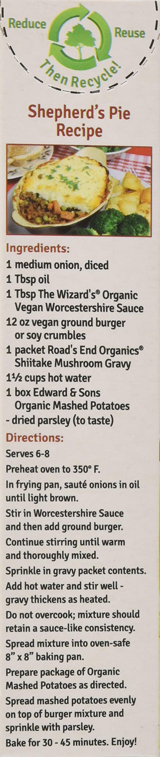 Edward & Sons Organic Homestyle Mashed Potatoes, 3.5 oz