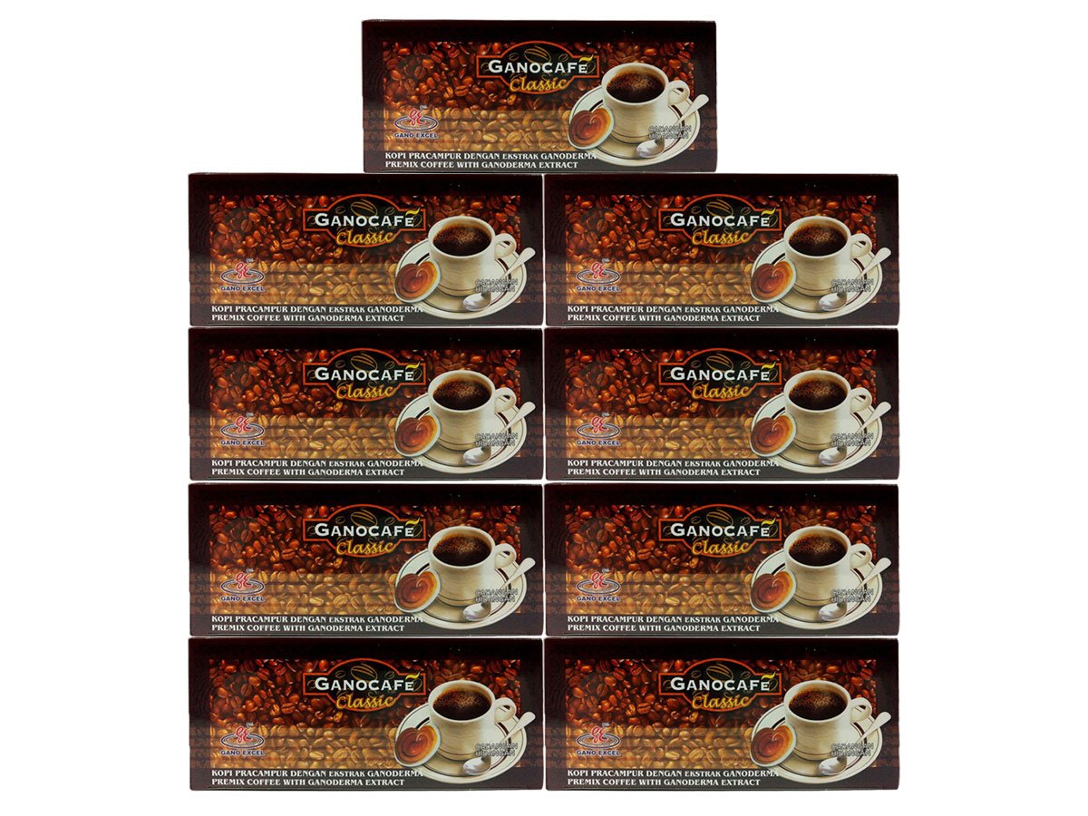 Gano Cafe Ganocafe Classic Instant Black Healthy Coffee Ganoderma (9X30)