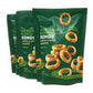 Sour Cream & Onion Flavored Rings, Lentil & Rice Snacks, Gluten Free Net Wt. 2.5 Oz (71g) - Pack of 3