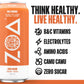 ZOA Zero Sugar Energy Drinks, Wild Orange, Sugar Free, Electrolytes, 16 Fl Oz (12-Pack)