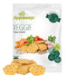 Veggie Crispy Crackers, All-Natural Individually Wrapped Whole Grain Healthy & Crispy Vegetable Crackers, Made in USA, 108 Count