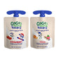 GoGo SqueeZ YogurtZ Variety Pack, Strawberry & Peach, 3 oz (Pack of 20), Gluten Free, Nut Free, BPA Free Pouches