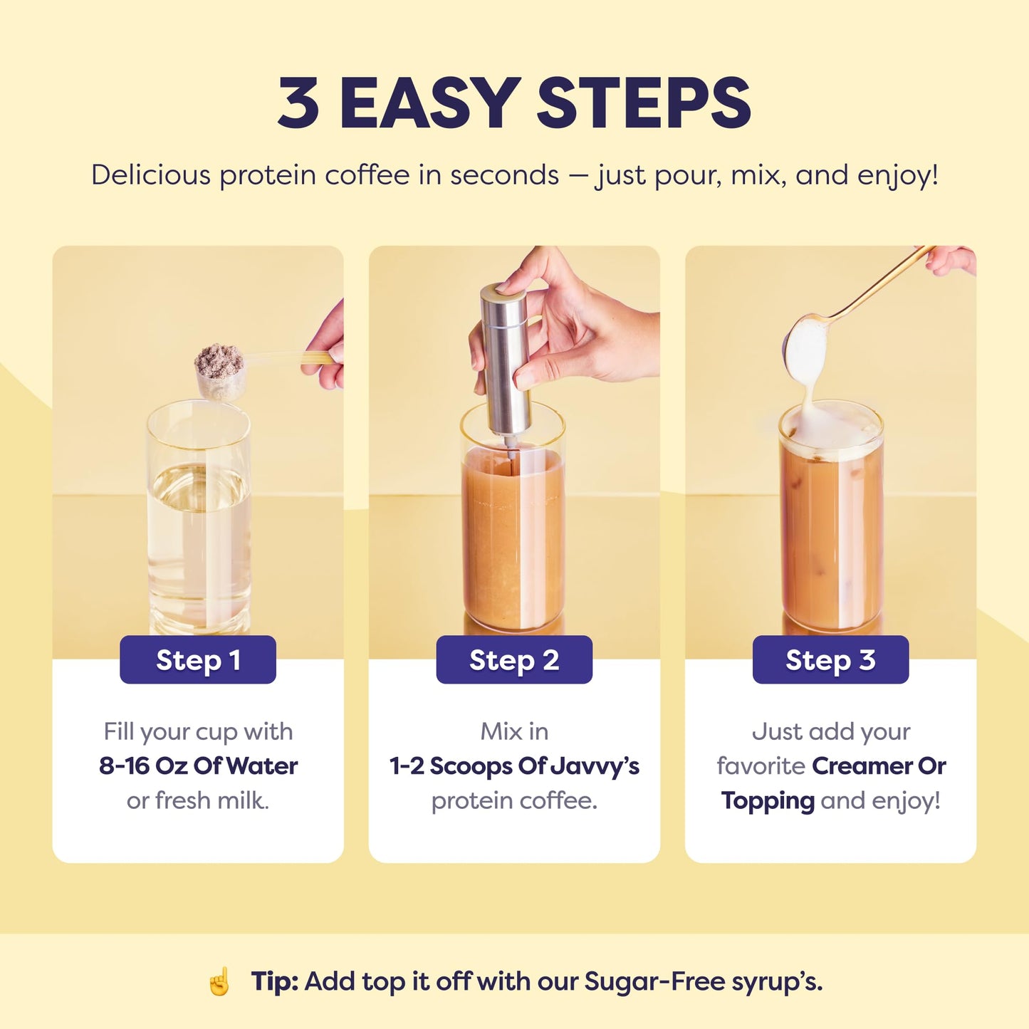 Original Protein Iced Coffee - enhanced Whey Protein & Instant Iced Coffees - 100% Natural Cold Brew Coffee - Zero Artificial Flavors & Sweeteners  80 mg Caffeine Per Serving  0g of Sugar  20 Servings