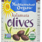 Mediterranean Organic Kalamata Olives, Pitted, 8.4 Oz