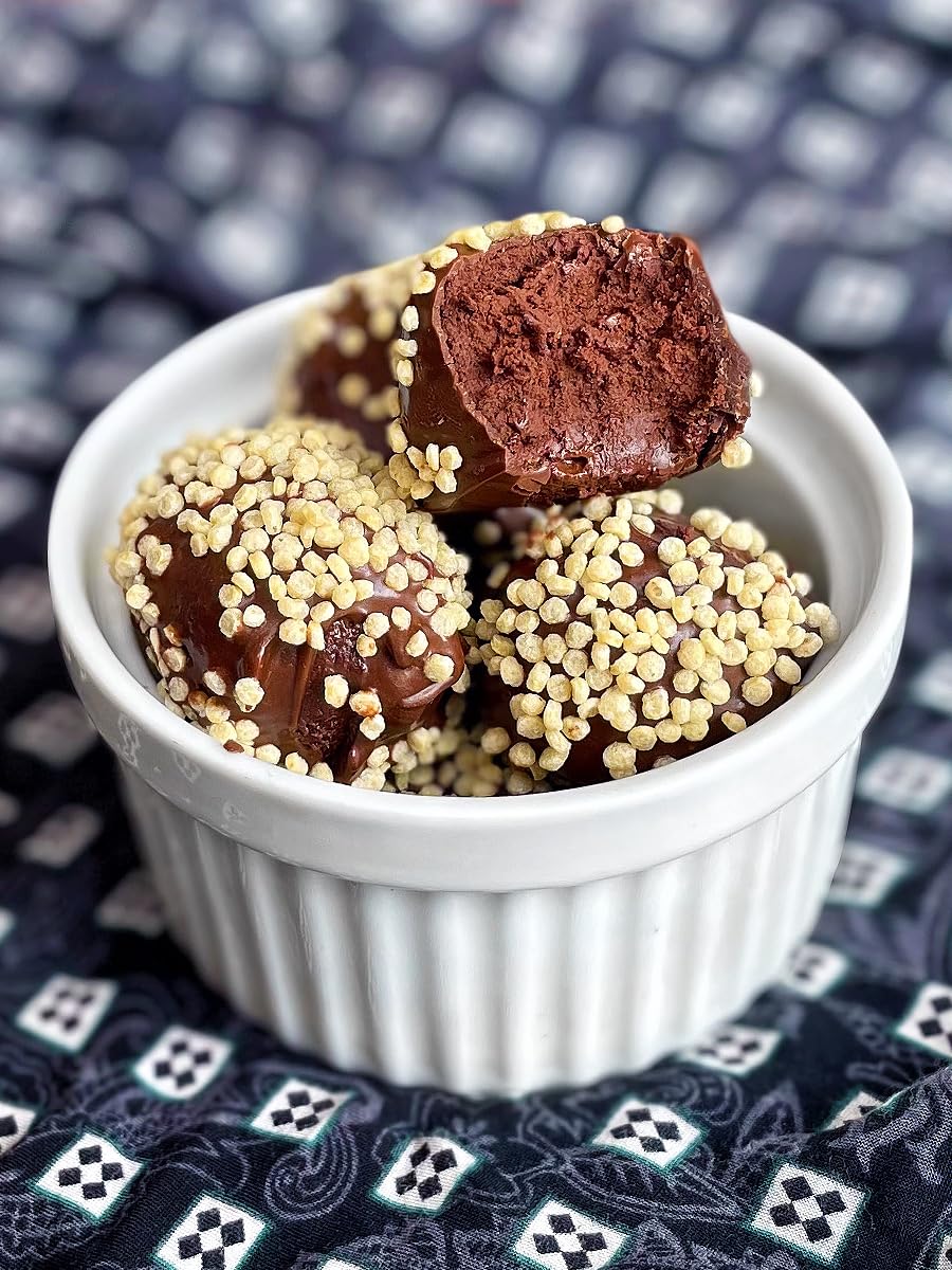 Herbazest Quinoa Crispies - 1 Lb - Vegan & Gluten Free Superfood - Light, Crunchy & Protein-Rich - Perfect For Yogurt, Cereal, G