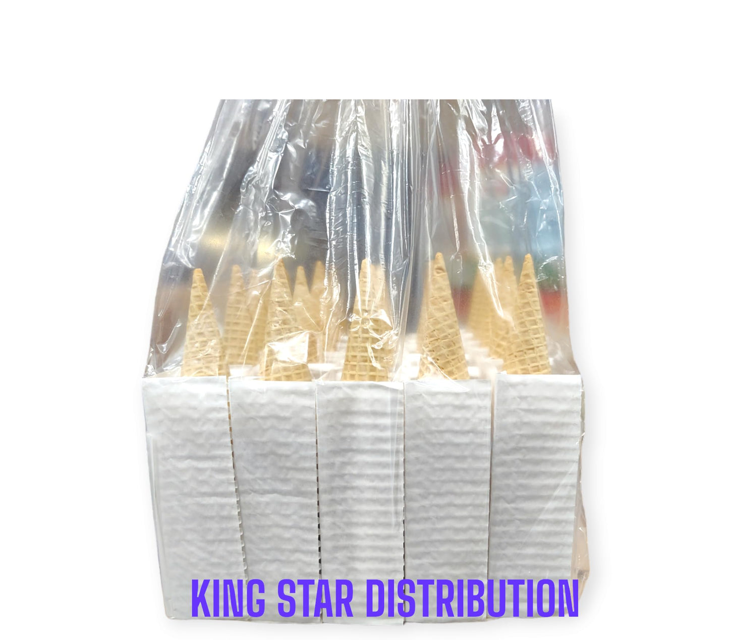 Generic Joy #310 sugar ice cream cone. 200 Ct. Sugar cones For Ice Cream. This cone is fresh, crispy, and crunchy, making it a g