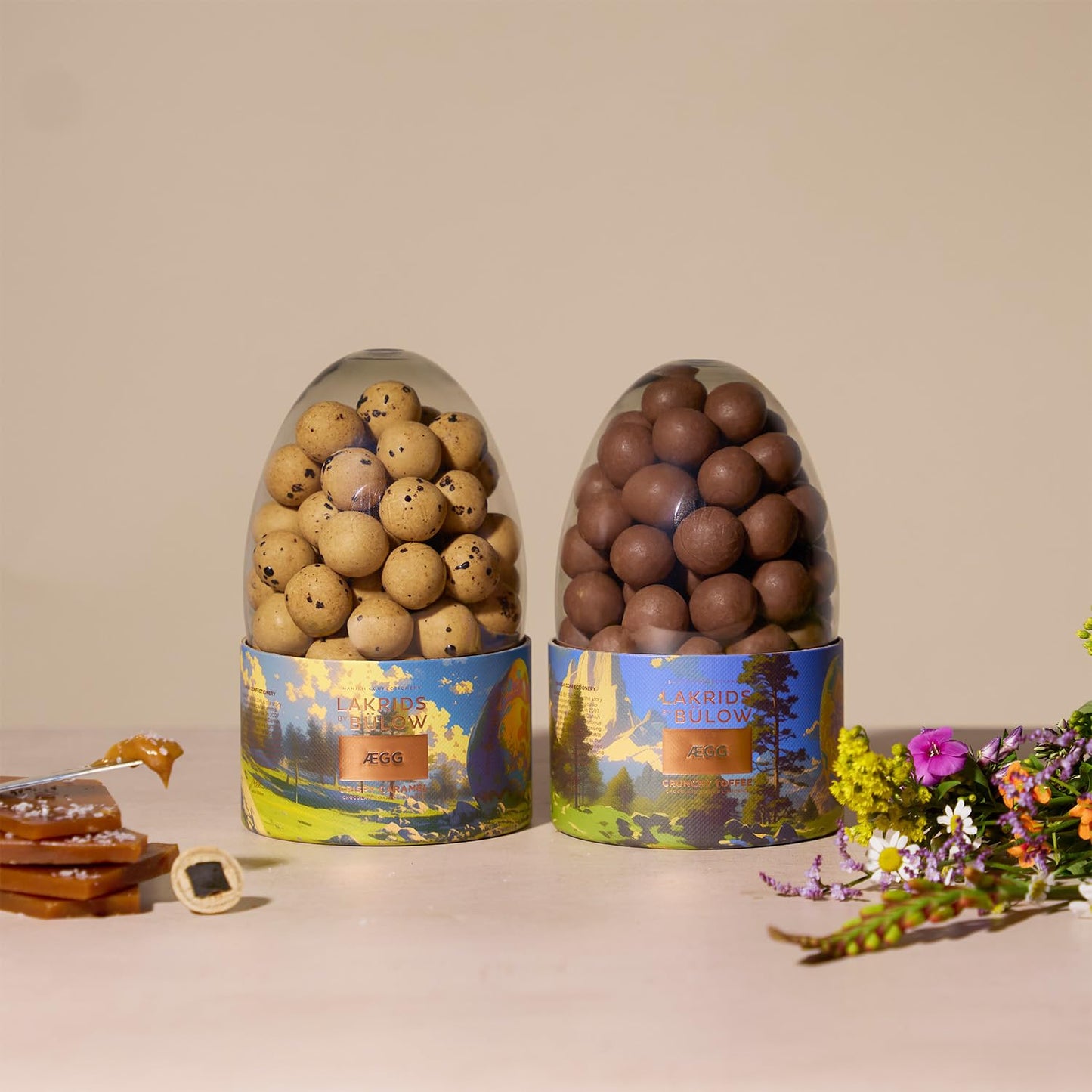 Lakrids By Blow - Crispy Caramel Egg - 16.9 Oz - Chocolate Covered Gourmet Licorice - Limited Easter Edition Designed By Magnus