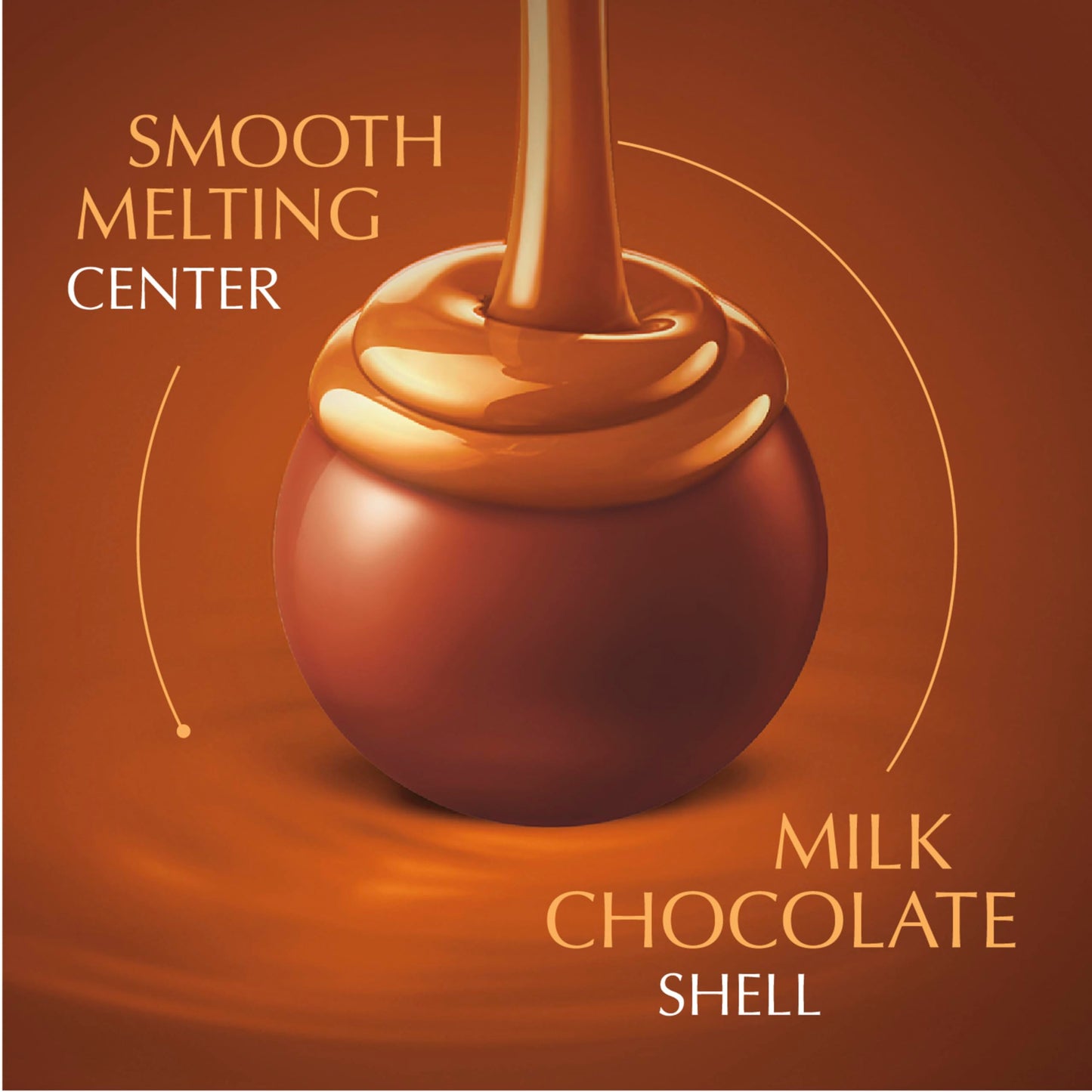 Lindt LINDOR Almond Butter Milk Chocolate Truffles, 25.4 oz, 60 Count