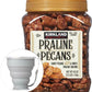 Kirkland Signature Praline Pecans, 2.5 lbs. Item 1209607. Bundle with MORALZA Silicone Collapsible Cup 200ml - 2 Items.