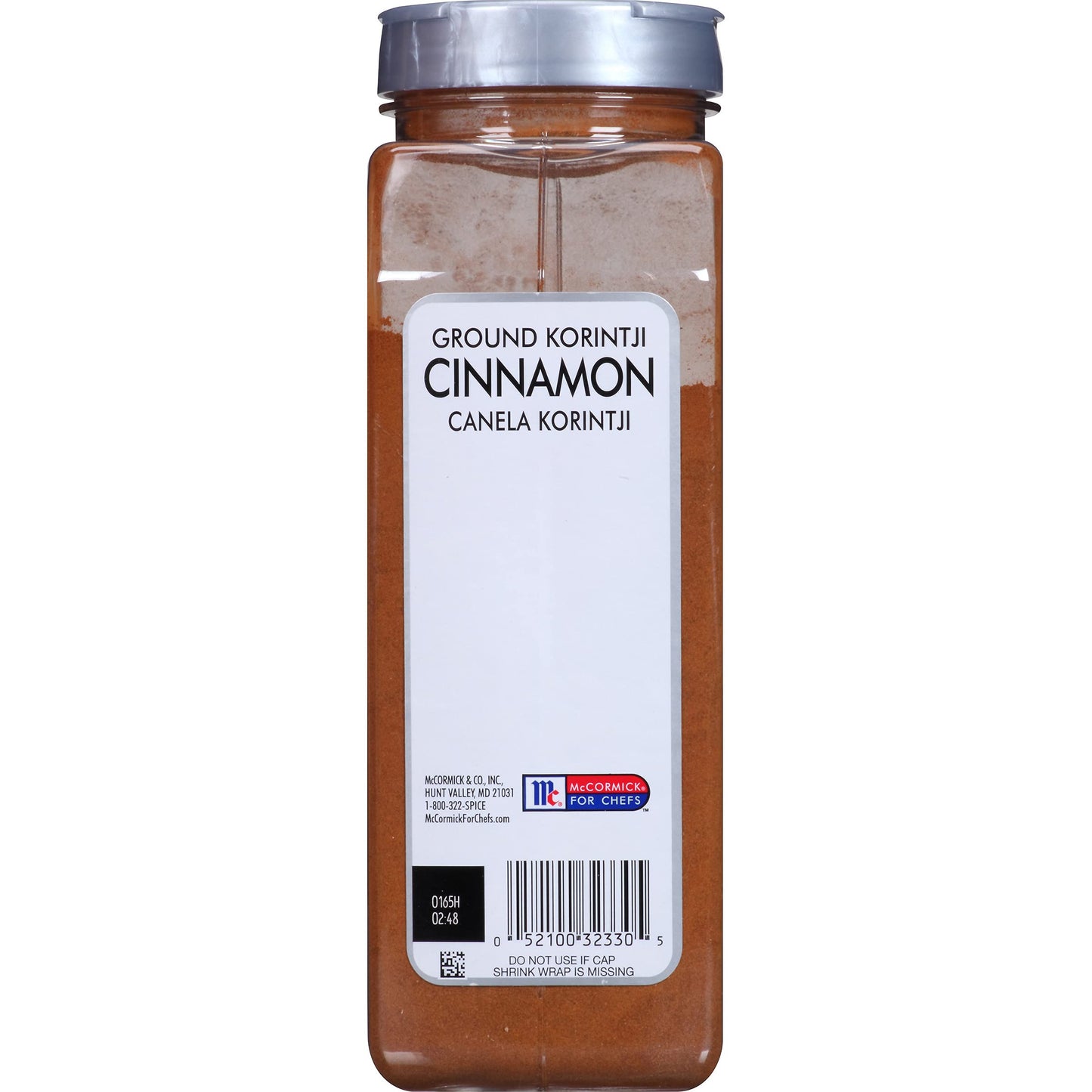 McCormick Culinary Ground Korintji Cinnamon, 16 oz - Perfect for Baking, Model 932330