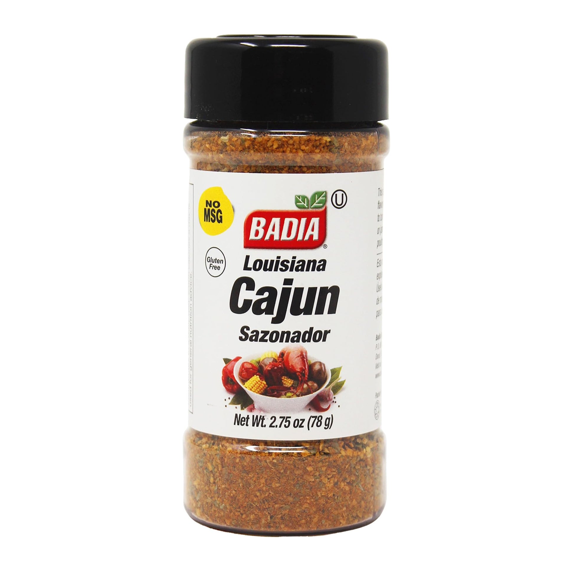 Badia Seasoning Louisiana Cajun (Sazonador), 2.75-Ounce Containers (Pack of 12)