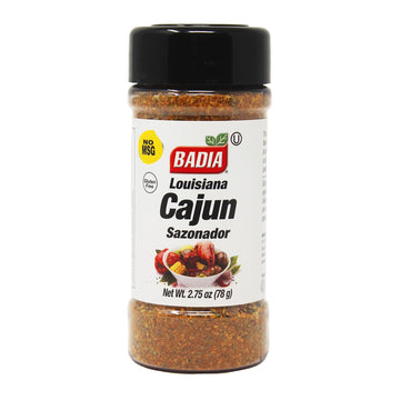 Badia Seasoning Louisiana Cajun (Sazonador), 2.75-Ounce Containers (Pack of 12)