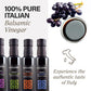 Kouzini Ultra Premium Balsamic Vinegar 250Ml 6 Pack Bottle Set, Aged Balsamic Vinegars From Modena, Italy, Premium, Smooth & Ful