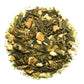 Palais des Thés Green Tea with Mate & G fruit - Premium Loose Leaf, 3.5oz Tin, Serves 20-25 Cups