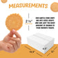 Rooted In Rare Waffle Cone Chips - Round Crispy Waffle Cookies - 9 lbs Bulk Pack - Brown