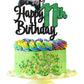 Video Game Happy 11Th Birthday Cake Topper - Video Game Boy'S 11Th Birthday Party Cake Supplies - Game On Level Up Winner Party