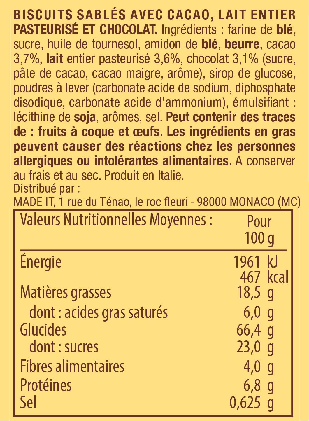 Mulino Bianco Batticuori (350G)