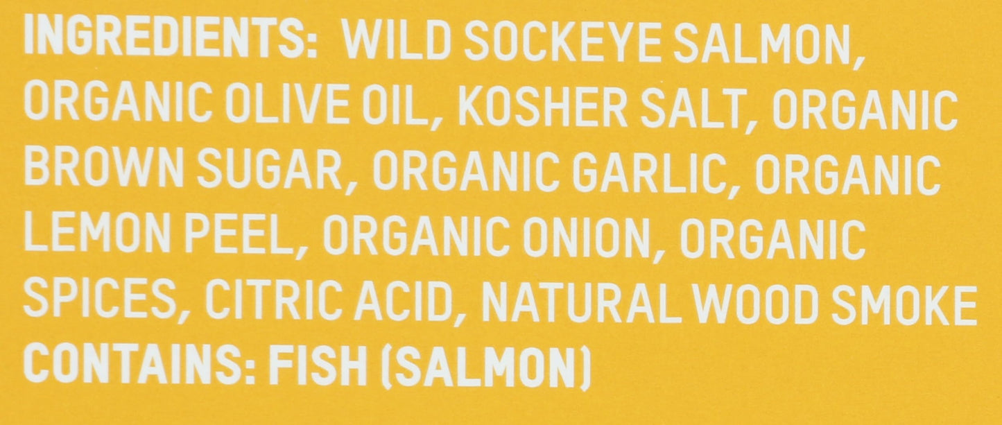 Patagonia - Salmon Wld Sckeye Lemon Pepper - Case Of 6-6 Oz(D0102H7Issy.)