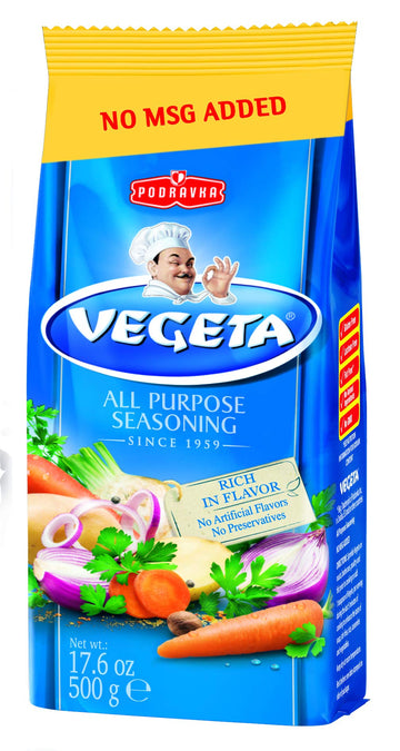 Vegeta, Gourmet Seasoning, No Msg, 17.6Oz 500G Bag