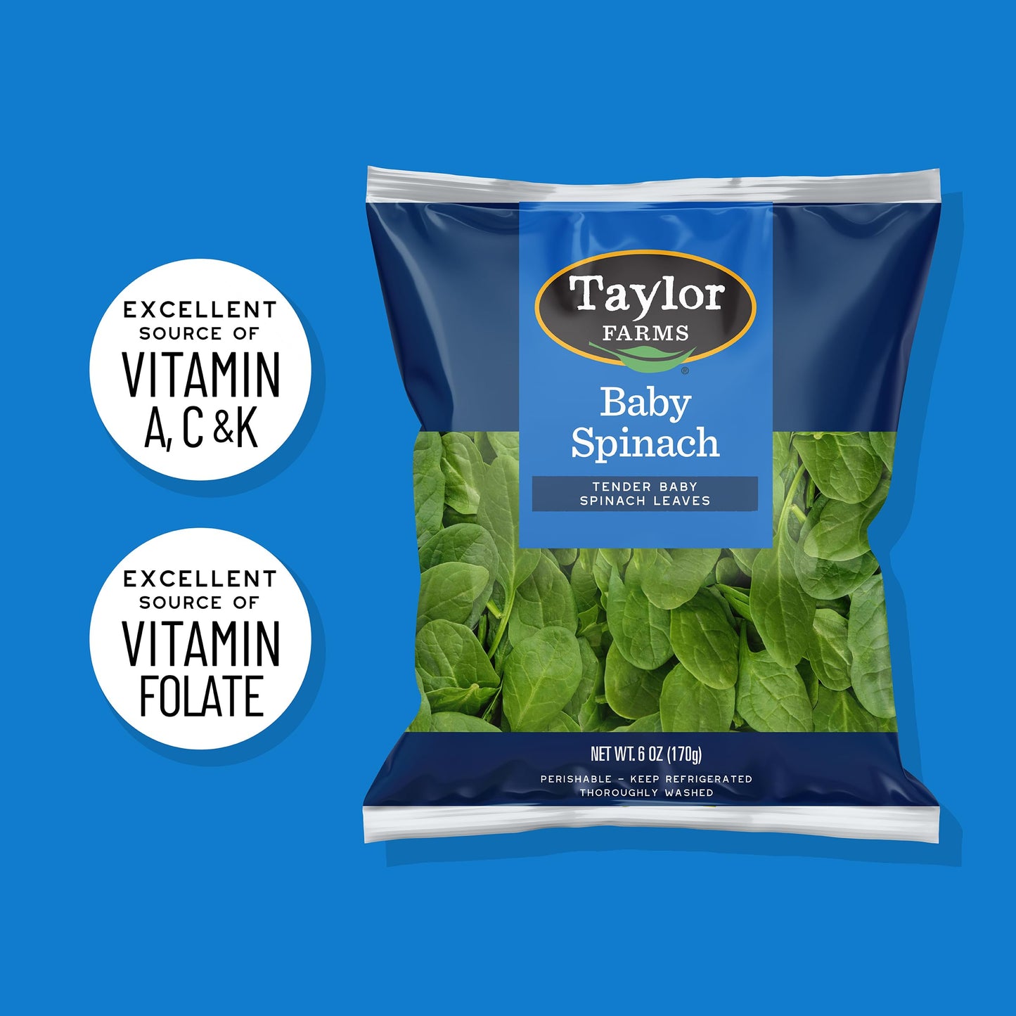 Taylor Farms Baby Spinach 6oz