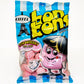 Eiffel Bon Bons Variety 2 Pack  4 Ounce Each (Pack of 2) Blue Raspberry & Strawberry  Chewy Candy Snack  The Hampton Popcorn & Candy Company