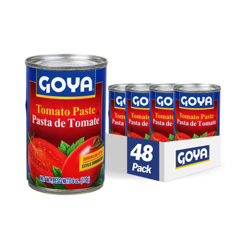 Goya Foods Tomato Paste, 6 Ounce (Pack of 48)
