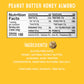 simplyFUEL Whole Food Protein Balls with Probiotics - Peanut Butter Honey Almond Snacks - Protein Snack - Gluten Free Energy Balls (24 Packs)