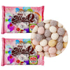 Mini Mochi Sweet Rice Cakes - Assorted Flavors, 10.6 oz (Pack of 2) - Soft Chewy Dessert Topping for Ice Cream, Yogurt, and Froz