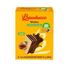 Bauducco Wafer Cookies, Chocolate Hazelnut, Single Serve, 14.1 oz (Pack of 10) - Individually Wrapped Crispy Wafers - Triple-Lay